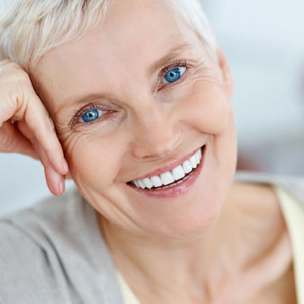 A set of full dentures